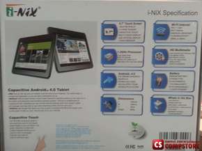 Планшет i-Nix NTB-970L Tablet PC ( 9,7" Touchscreen/ 1.2 GHz CPU/ 1 GB DDR3/ 8 GB Storage/ Android 4.0 Ice Cream Sandwich/ Wi-Fi)
