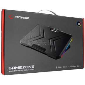 Rampage AD-RC12 GAMEZONE Gaming Cooling Pad
