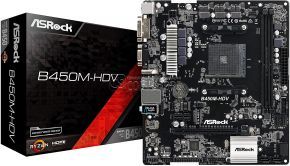 ASRock B450M-HDV AM4 AMD Mainboard