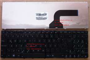 Keyboard Asus G60 (Black)