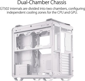 ASUS TUF Gaming G502 White Computer Case