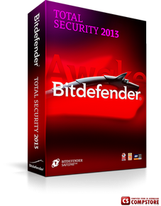 Bitdefender Total Security 2013 Ultimate Silent Security (1 пк 1 год)
