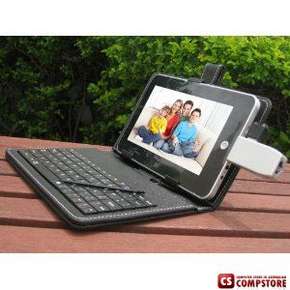 Cover Case & Stand with USB Keyboard for 10 inch Tablet PC Computer