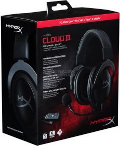 HyperX Cloud II Gaming Headset for PC & PS4 - Gun Metal (KHX-HSCP-GM)