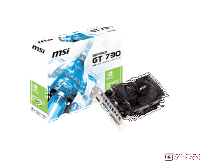 MSI GEFORCE® GT 730 (N730-2GD3) (2 GB | 128 bit)