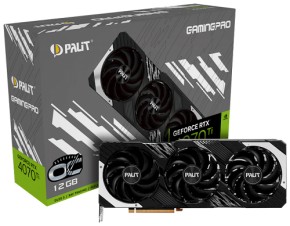 Palit GeForce® RTX 4070 Ti Gaming Pro OC (NED407TT19K9-1043A) Graphic Card