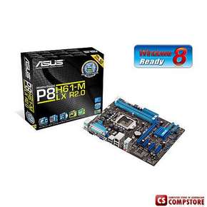 Mainboard Asus P8H61-M LX R2.0 с цифровой системой питания (чипсет Intel H61(B3))