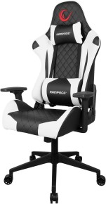 Rampage KL-R40 Throne Black & White Gaming Chair