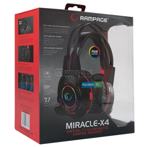 Rampage Miracle X4 7.1 RGB Gaming Headphone