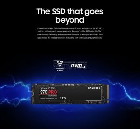 M2 SSD Samsung 970 PRO 512GB - NVMe PCIe 2280 SSD (MZ-V7P512BW)