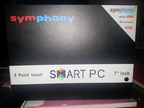 Планшет "Symphony K-908 Smart PC