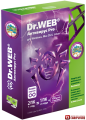 Dr.Web Антивирус Pro для Windows, Mac OS X, Linux 2 пк 1 год коробочная версия (для Windows Mobile, Symbian, Android в подарок)