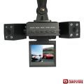 Авто Видео регистратор "Mokee MK-H303" Mini Vehicle DVR 2 Camera (Portable DVR 2.5" TFT LCD/ Cycled Recording/ AVI/ SD MMC up to 32 GB)