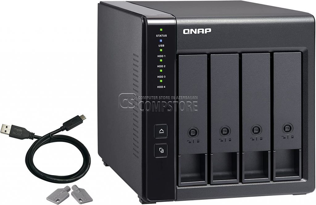 ハードウェア QNAP(キューナップ) TR-004 4ベイ USB 3.0 RAID 拡張