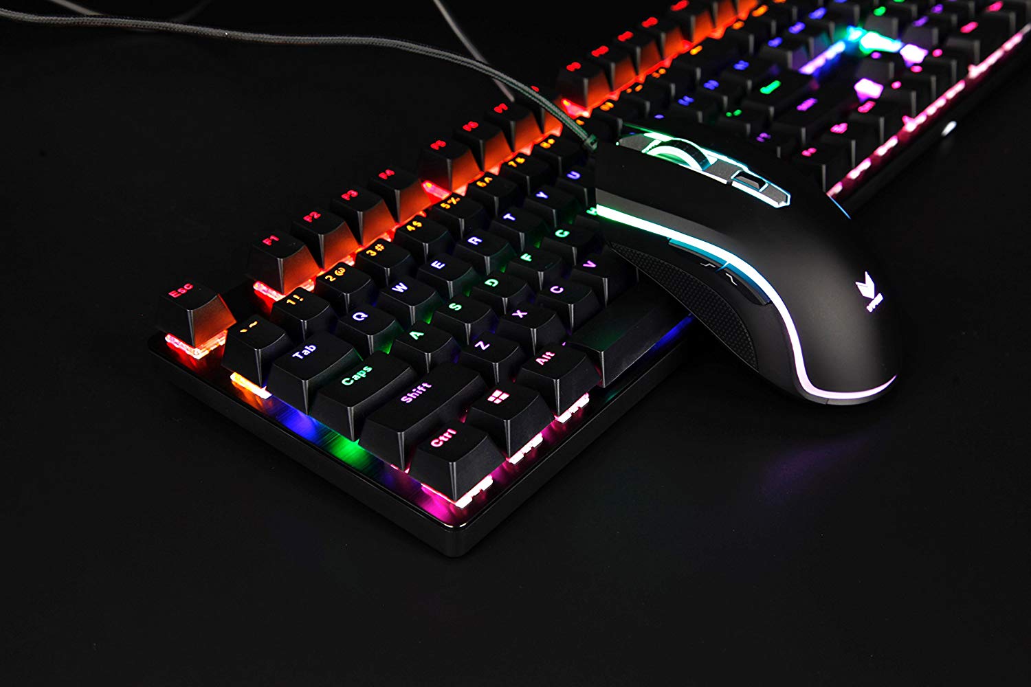 Vapoo Mech Keyboard Rapoo V500 Pro Mechanical Gaming Keyboard Kupit v Baku. Mexaniki oyun ...