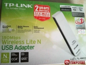 TP Link TL-WN721N 150 mbits USB Wireless N Adapter