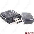Mini USB 2.0 Hi-Speed Card Reader Supports SD/ MS/ M2/ TF/ T-Flash/ Micro SD Memory Card