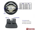 Genius Twin Wheel F1 Racing Whell