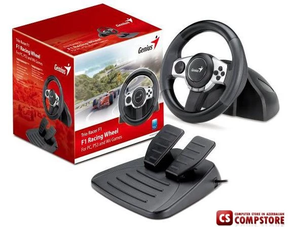Genius Trio Racer F1 PC / PS3 / wii Racing Whell