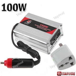 DC 12/24V to AC 220V 100W Инвертор преобразователь