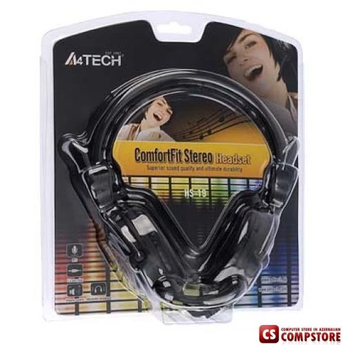 A4tech HS-19-1 (Silver Grey) Headset