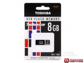 Флешь память Toshiba Transmemory mini 8 GB Flash Drive (USRG-008GS-BK)