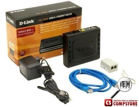 ADSL Modem D-Link-2500U  Ethernet Router