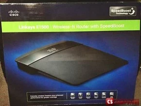 Linksys E1500 Wireless N Router with SpeedBoost (4UTP 10/100Mbps, 1WAN,802.11b/g/n, 300Mbps)