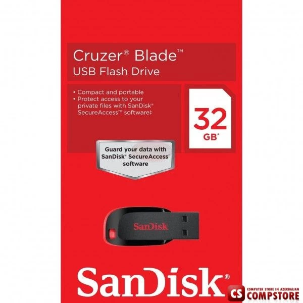 USB Flash Drive Cruzer Blade 32 GB (SDCZ50-032G-B35)