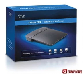 Linksys E900 Wireless N Router  / 300 MBps (Wireless N/ 4 Ethernet Port)