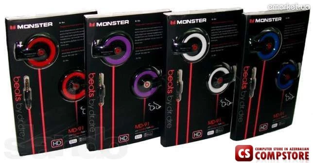 Наушник Monster Beats by Dr.Dre MD-91