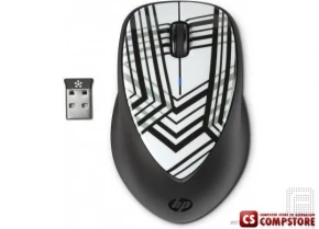 HP  Wireless Mouse (Zebra Fade) (H2F41AA)