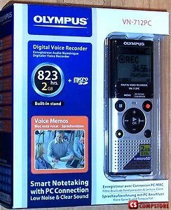 Диктофон Olympus VN-712PC (USB/ 2 GB/ MicroSD)