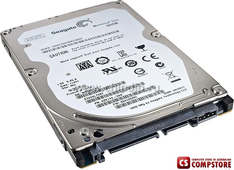 HDD Seagate Momentus® 320 GB 2.5-inch (ST320LT007)