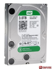 HDD Western Digital Caviar Green IntelliPower 3 TB [WD30EZRX] Cache 64MB