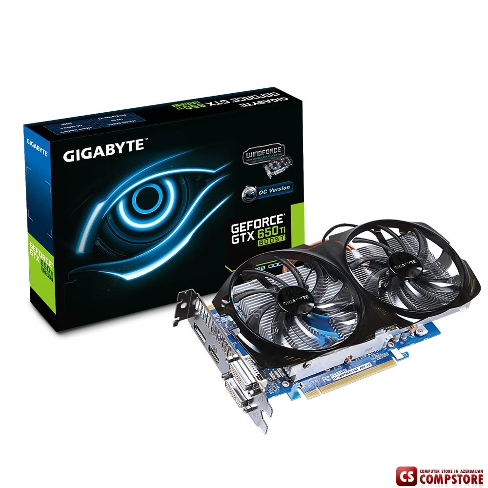 GIGABYTE GEFORCE® GTX 650Ti (GV-N65TBOC-1GD) (1 GB | 192 bit)