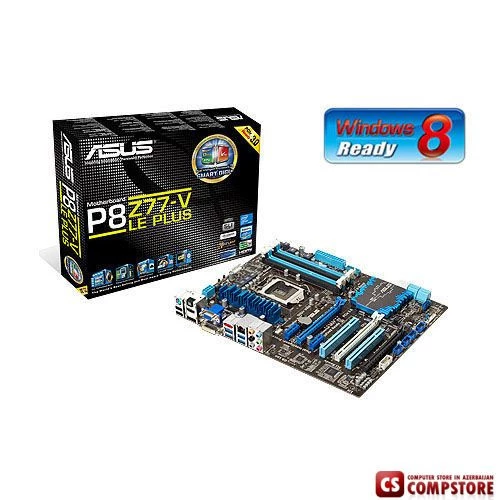 Mainboard Asus P8Z77-V LE PLUS с цифровой системой питания (чипсет Intel Z77)
