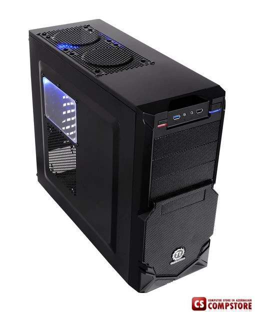 Thermaltake-V9 Commander GS-II (VN900K1W2N) Black Computer Case