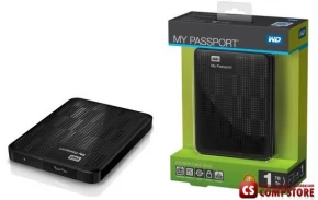 Western Digital My Passport 1 TB External HDD USB 3.0 WDBBEP0010BBK-EESN