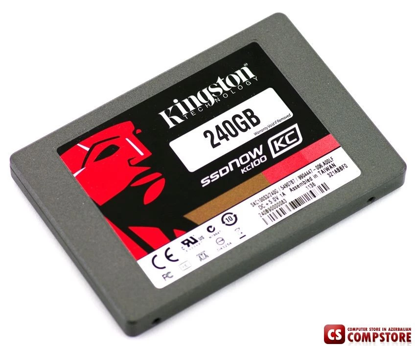 SSD Kingston V300 240 GB / SATA-III  (450/450MBs, SF-2281, MLC, SATA 6GBs)