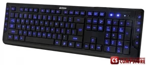 Клавиатура A4Tech KD-600L-1 Black USB