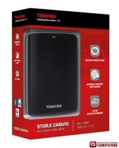 USB External Toshiba Stor.E Canvio 2TB HDTC720EK3CA 2.5 USB 3.0 External Black