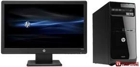 HP Pro 3500 в корпусе Microtower (D1V67EA) (Intel® Celeron® G1610/ HDD 500 GB 7200 rpm/ DDR3 4 GB/ Intel GMA HD4000/ DVD RW Super Multi/ LAN/ LED W2072a 20"5)
