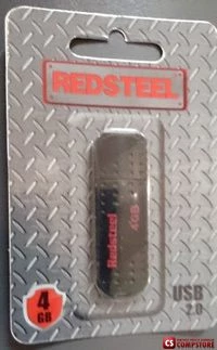 USB Flash Drive RedSteel 4 GB