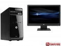 Комплект ПК HP Pro 3500 в корпусе Microtower (D1V80EA) (Intel® Pentium® G2030/ DDR3 4 GB/ HDD 500 GB/ Intel HD/ HP WA2072 20"/ DVD RW)