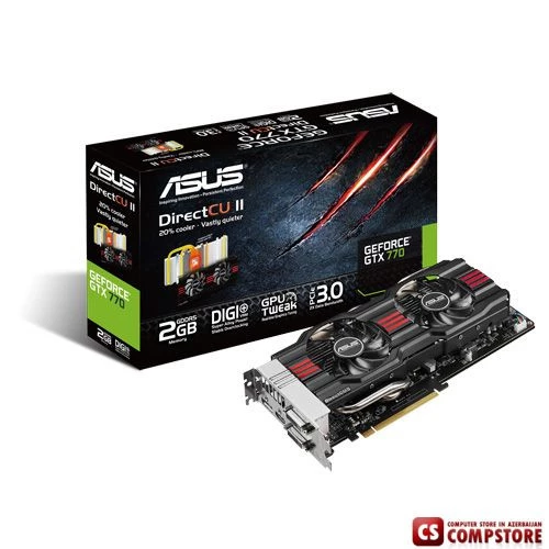ASUS GEFORCE® GTX 770 (GTX770-DC2-2GD5) (2 GB | 256 Bit)