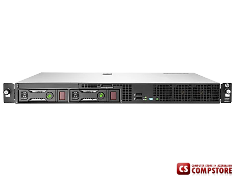 Сервер [726043-425] HP ProLiant DL320e Gen8 v2 E3-1230v3, 1 проц, 4GB-U, NHP, SATA, 2 жестких диска 3,5", 300 Вт, PS/GO
