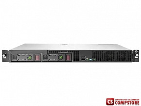 Сервер [726043-425] HP ProLiant DL320e Gen8 v2 E3-1230v3, 1 проц, 4GB-U, NHP, SATA, 2 жестких диска 3,5", 300 Вт, PS/GO