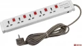 HuntKey Power strip PZC504-4 3 metr Elektrik uzadıcı
