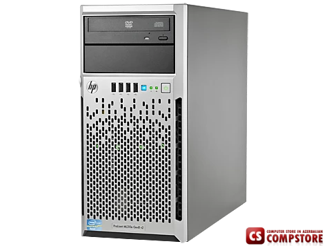 [724162-425] Сервер HP ProLiant ML310e Gen8 v2 E3-1220v3 1P 4GB-U NHP SATA 1TB 4 LFF 350W PS Svr/GO